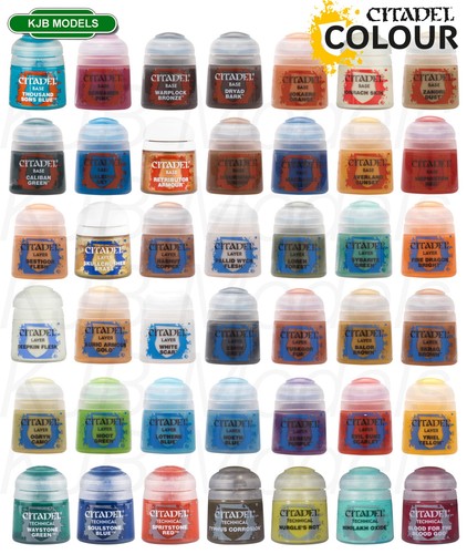 Citadel acrylic paints 12ml - citadel,