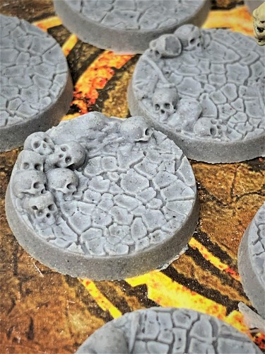 Wargaming bases skull - bases,