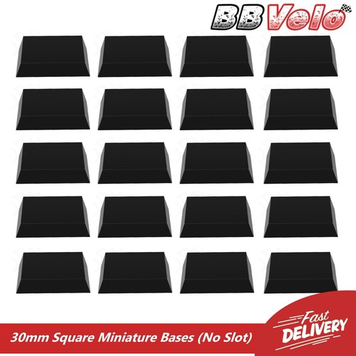 30mm square bases - square, for