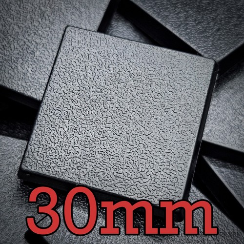 30mm square abs plastic bases - 30mm,