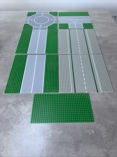 Lego vintage road base plates - vintage,