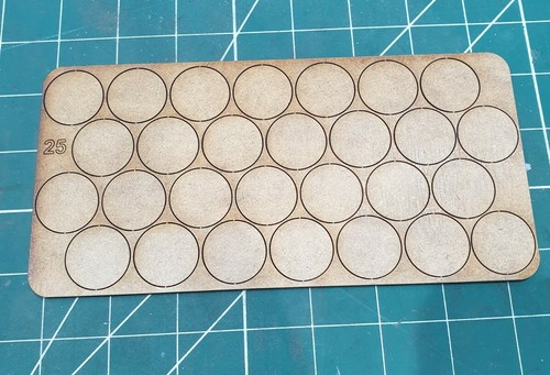 Mdf round bases good - round,
