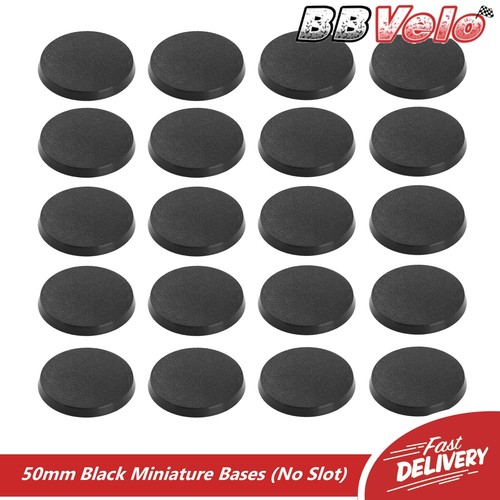 50mm round bases for miniature - for,