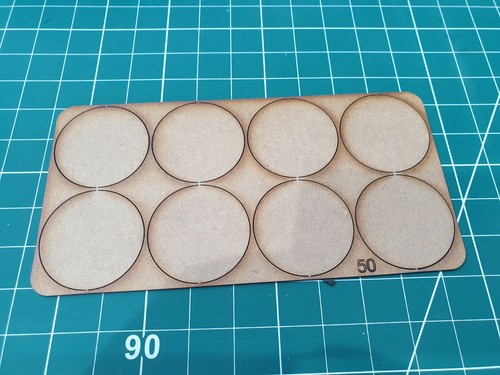 Round bases - bases, (8