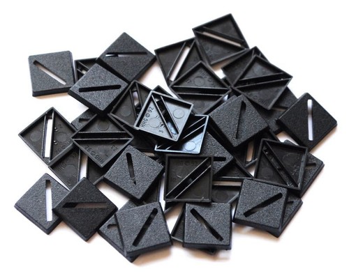 Black plastic slotta - black, slotta,