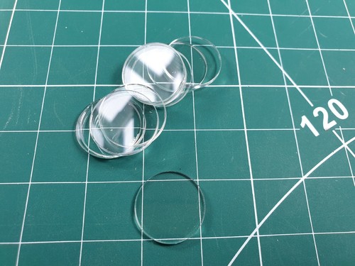 Clear acrylic bases 10 - mm,