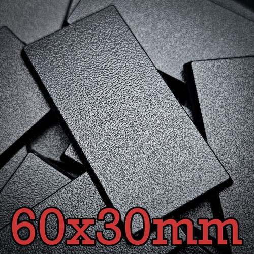 60x30mm rectangle abs - 60x30mm,