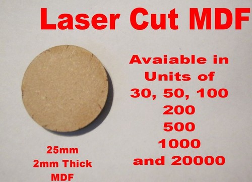 25mm circle round bases - 25mm,