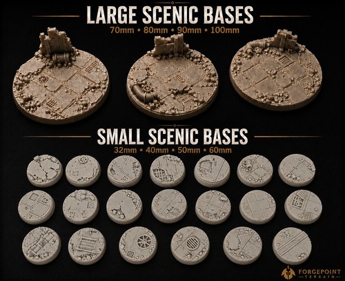 Warhammer 40k scenic bases - warhammer,