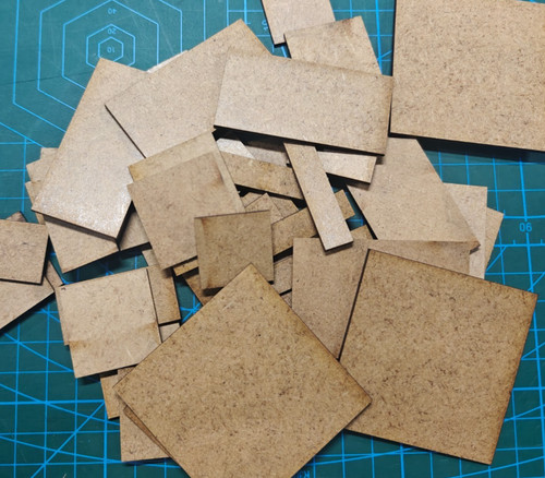 Square bases wargames - square, tabletop