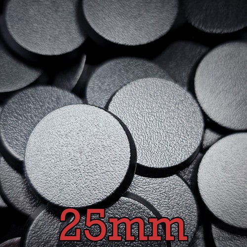 25mm round abs plastic - round,