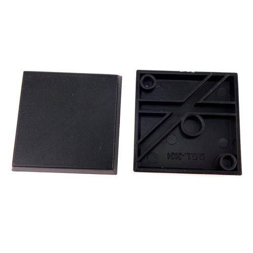 30mm square bases black - /,