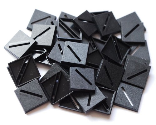 Black plastic slotta slotted - plastic, slotta,