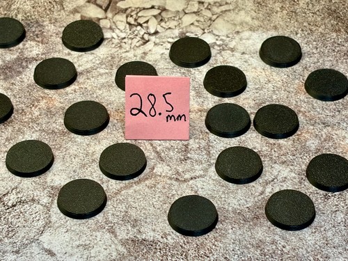 Round bases 5mm miniature - bases,