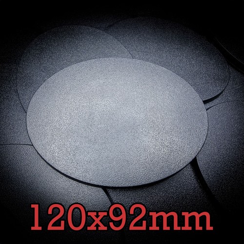 120x92mm oval abs plastic - oval,