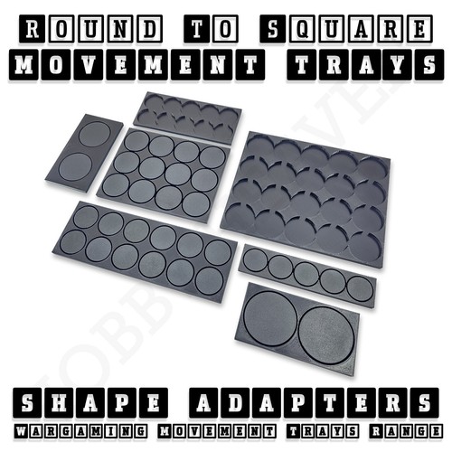 Wargaming movement trays - wargaming, round