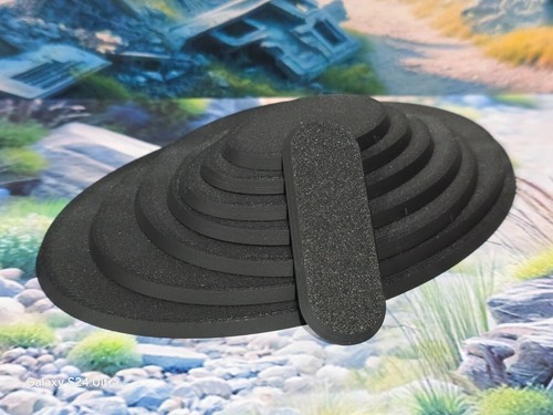 Oval wargaming bases 50x25mm - wargaming,