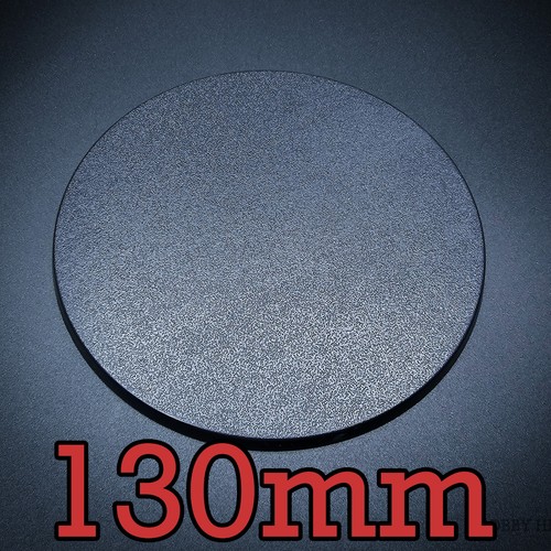 130mm round abs plastic bases - round,