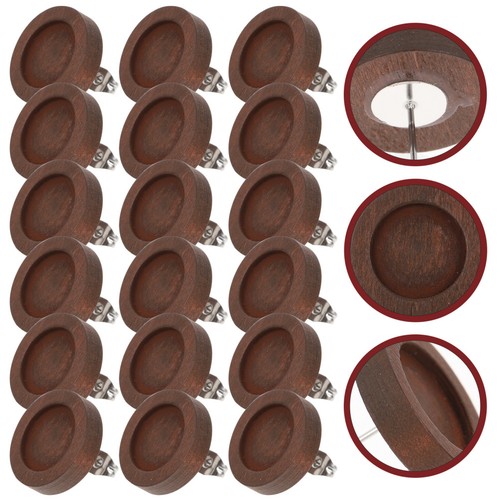 Durable wooden earring - earring, stud